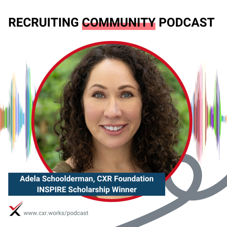 CXR Foundation INSPIRE Scholarship Winner | Adela Schoolderman